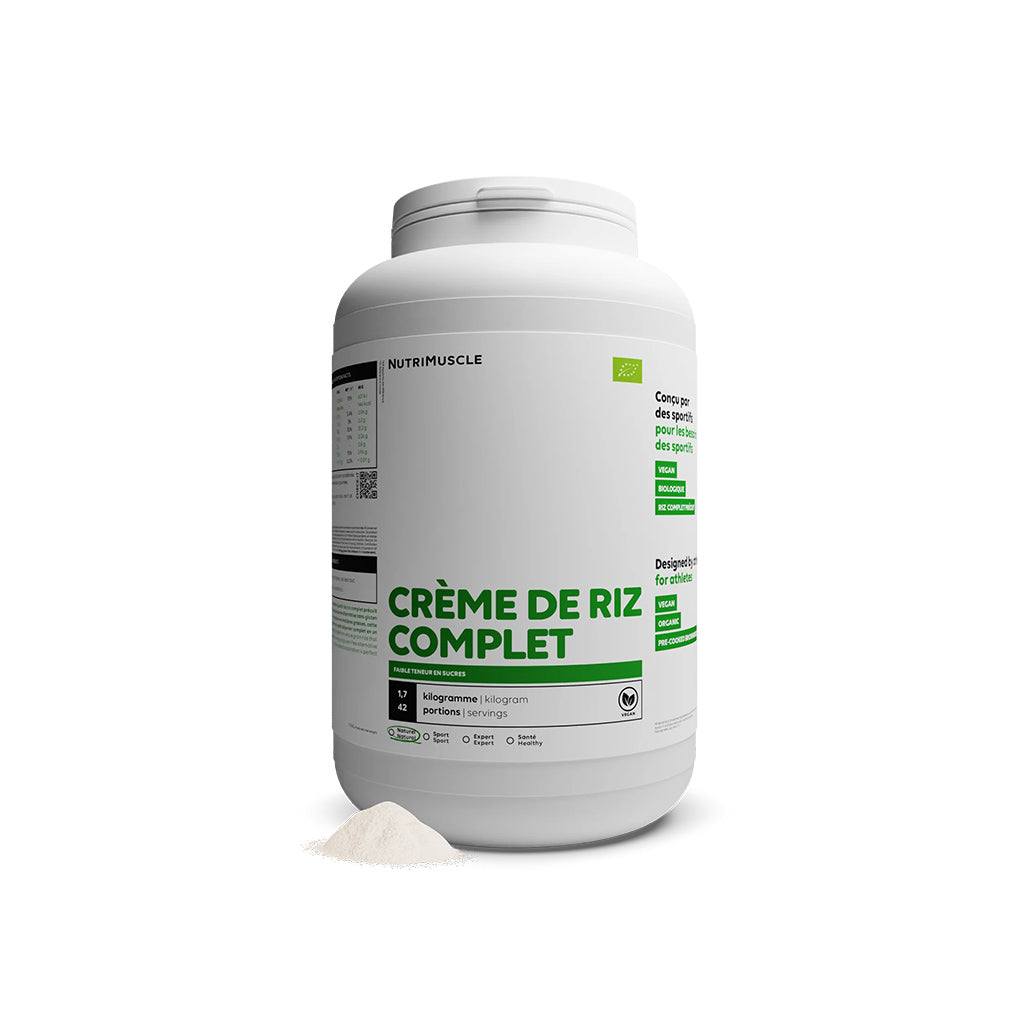 Créme de riz complet - NUTRIMUSCLE