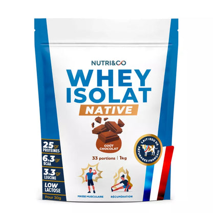 Whey Isolat Native - NUTRI & CO