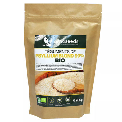 Téguments de Psyllium Blond 99% - AMOSEEDS