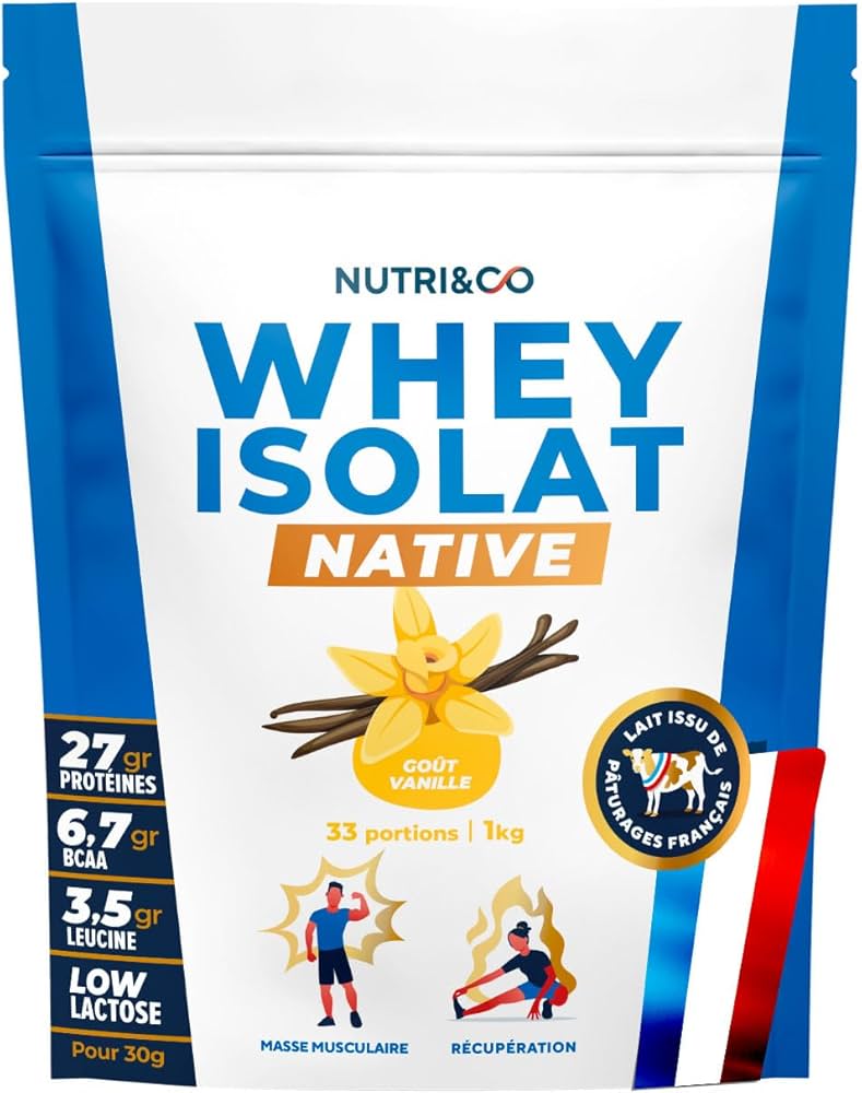 Whey Isolat Native - NUTRI & CO