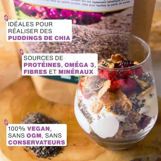 Graines de chia Bio - AMOSEEDS
