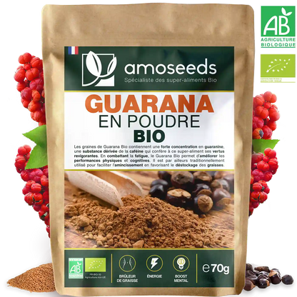 Guarana Bio en poudre - AMOSEEDS