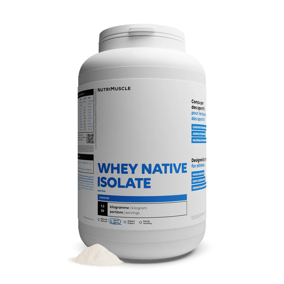 Whey Native Isolate - NUTRIMUSCLE