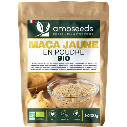 Maca Bio en poudre - AMOSEEDS