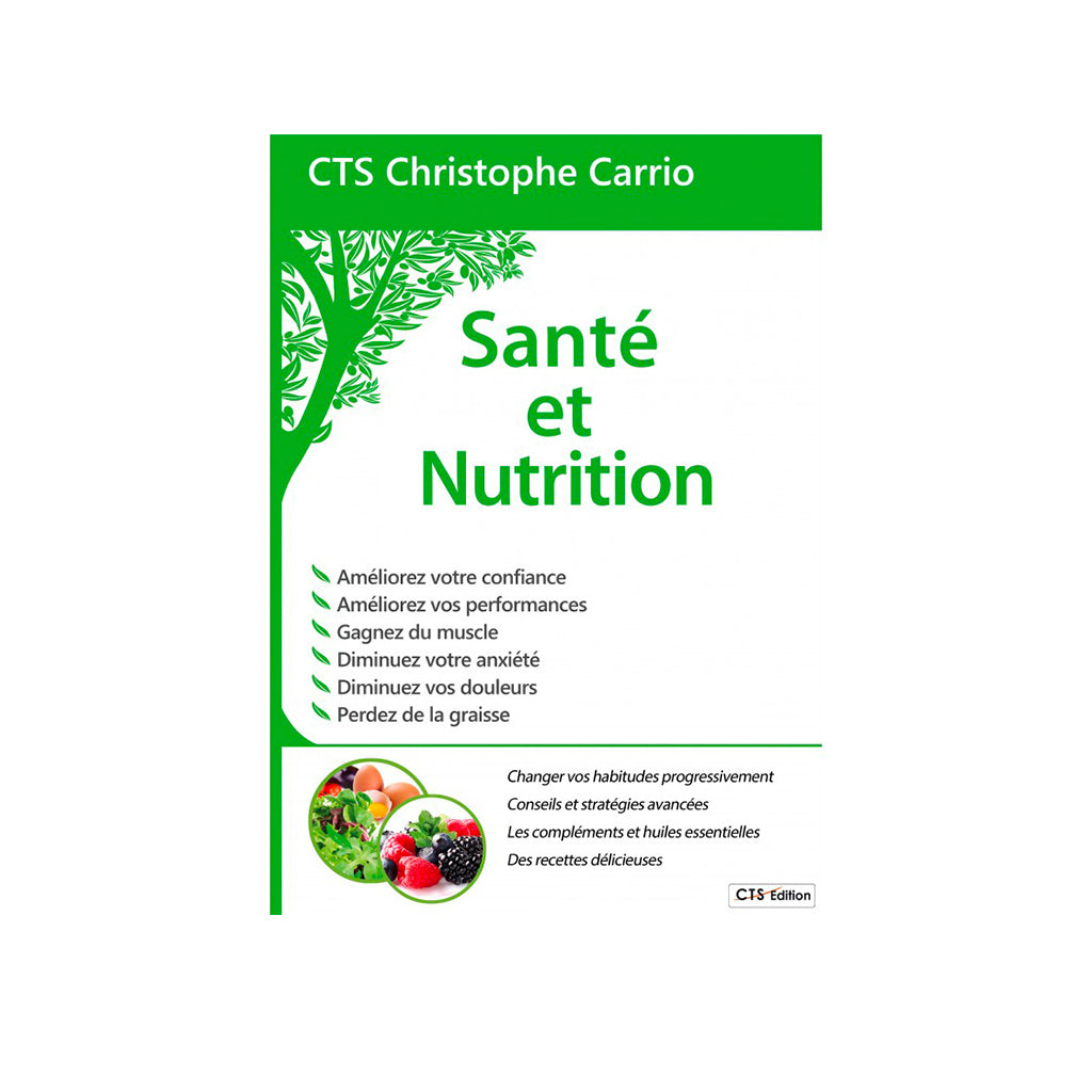 Livre Santé et Nutrition - Christophe CARRIO